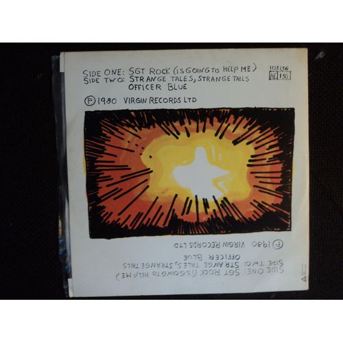 Xtc Sgt. Rock( Is Going To Help ) /Strange Tales ,Strange Tails / Officer Blue