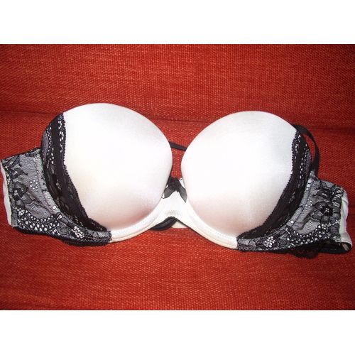Soutien-Gorge Marque H&m Taille 80a Noir Et Blanc