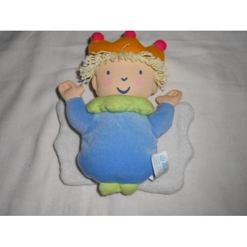 peluche doudou musical petit roi bébé confort 20 cm