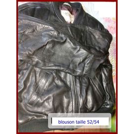 Blouson Cuir Taille 52-54 Piel Lecitima ...