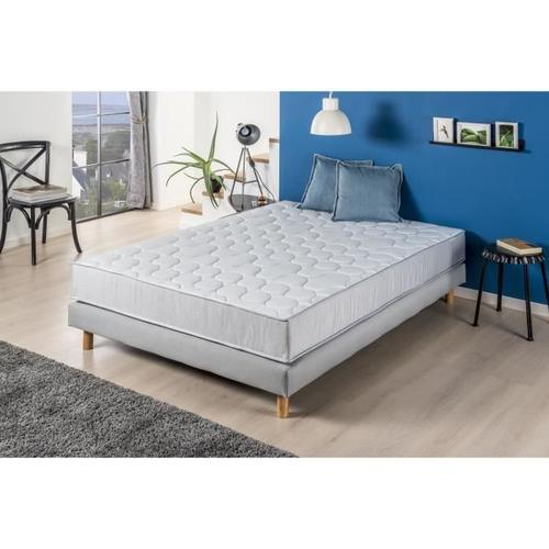 Deko Dream Ensemble Springmax Matelas Sommier 160x200 Cm - Accueil Dynamique - Soutien Ferme