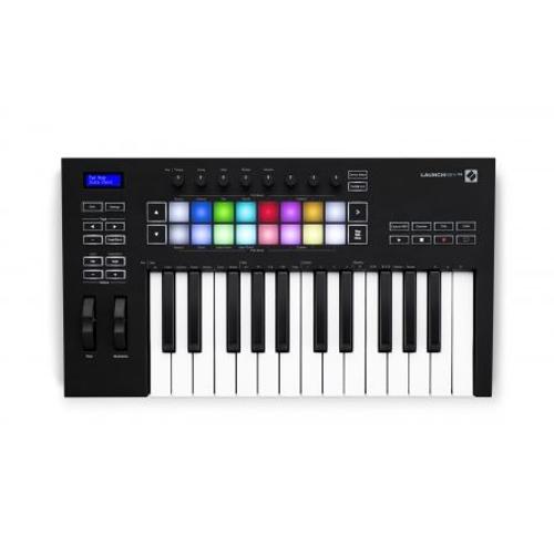 Novation Launchkey-25-Mk3 - Clavier Maître Launchkey Mkiii 25 Notes - 16 Pads