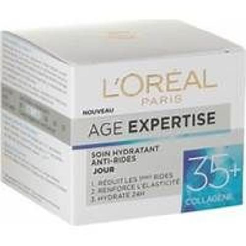 L'oréal Paris - Age Expertise - Soin Jour Hydratant Anti-Rides Au Collagène - 35 Ans+ - 50 Ml 