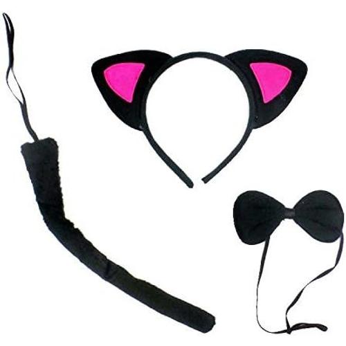 Lot De 3 Accessoires De Déguisement Sur Le Thème Des Animaux Pour Halloween, Cosplay, Fête