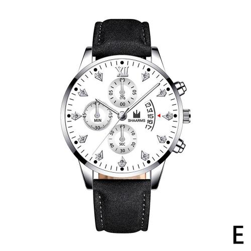 Montre A Quartz En Acier Inoxydable Pour Hommes, Marque Originale, Blanc Dore, Mode Sport, Entierement En Acier, Etanche, Avec Boite D Origine