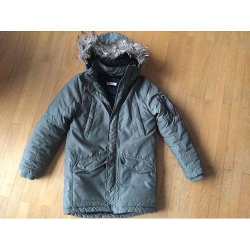 Parka 10-11 Ans - Manteau 10-11 Ans - Parka Kaki 10-11 Ans