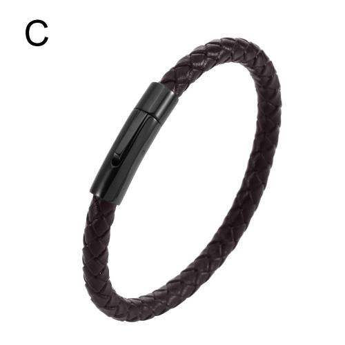 21 Cm Cafe Tala Pour Vous Wite Boite Bracelet 21 Cm Corde Magnetique Bracelets Pour Hommes Accessoires De Mode Bracelet