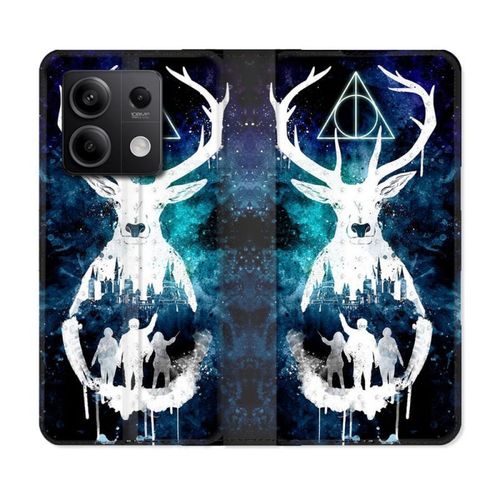 Housse Cuir Portefeuille Pour Xiaomi Redmi Note 13 Pro 5g Harry Potter Patronome
