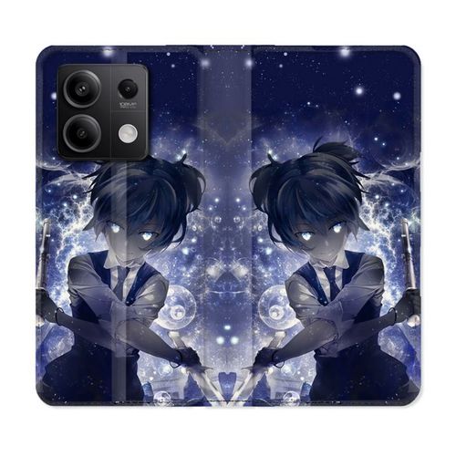 Housse Cuir Portefeuille Pour Xiaomi Redmi Note 13 Pro 5g Manga Assassination Classroom Nagisa