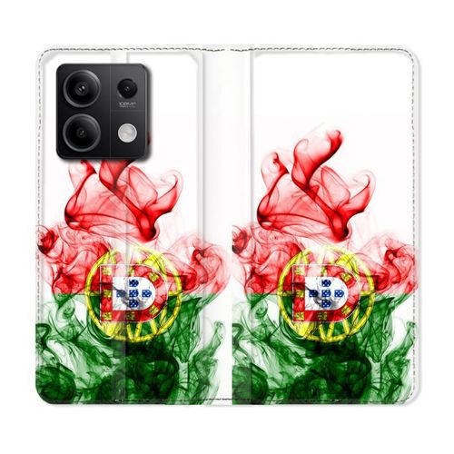 Housse Cuir Portefeuille Pour Xiaomi Redmi Note 13 Pro 5g Voyage Portugal Flamme