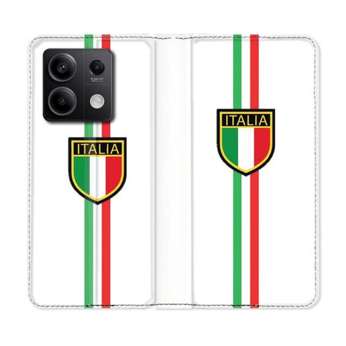 Housse Cuir Portefeuille Pour Xiaomi Redmi Note 13 Pro 5g Voyage Italie 3 Blanc