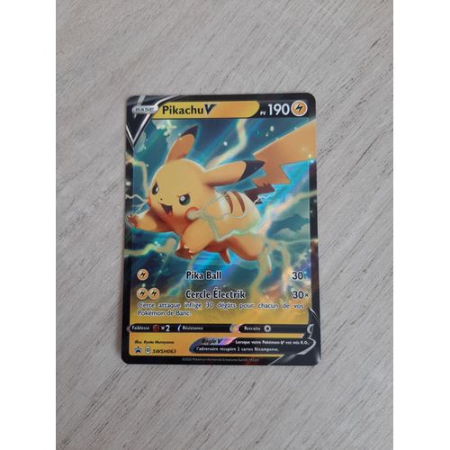 Pikachu V Promo Swsh063 - Ténèbres Embrasées - Eb03