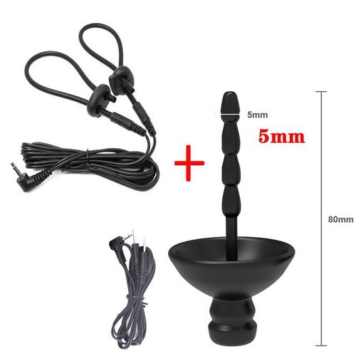 Plug De Pénis En Silicone Électro-Thiculé, Fileté, Son Urétral, Jouet Sexuel Sm, Anneau De Pénis Électro, Entraîneur De Gland, Homme Gay, Mastyellar Ator