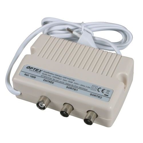Amplificateur intérieur 2 TV Optex