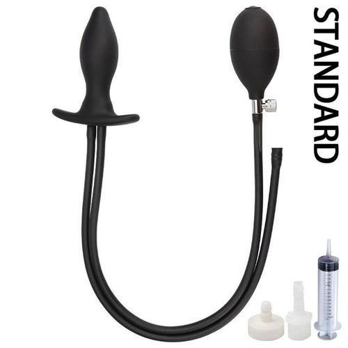 Plug Anal Gonflable Pour Couples, Nettoyeur D'anus Vaginal, Dilatateur De Cul, Jouets Sexuels Lavement Pour Gay, Bsie M Butt Plug Squ343, 6 000 Diamètre, 8cm