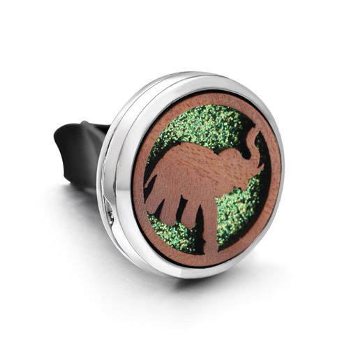 Diffuseur De Parfum De Voiture En Bois Vintage, Ailes D'ange, Aromathérapie, Médaillons De Bijoux, Pendentif Amovible, Désodorisant De Voiture, Clip De Sortie, Cadeau