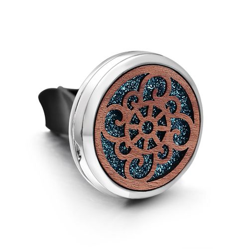 Diffuseur De Parfum De Voiture En Bois Vintage, Ailes D'ange, Aromathérapie, Médaillons De Bijoux, Pendentif Amovible, Désodorisant De Voiture, Clip De Sortie, Cadeau
