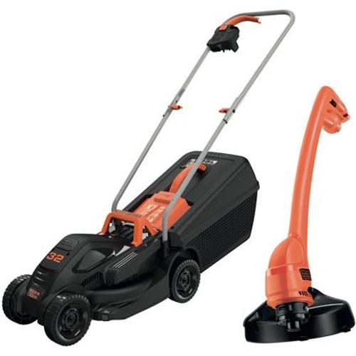 Tondeuse électrique + coupe-bordure twinpack Black+Decker BEMW351GL2-QS