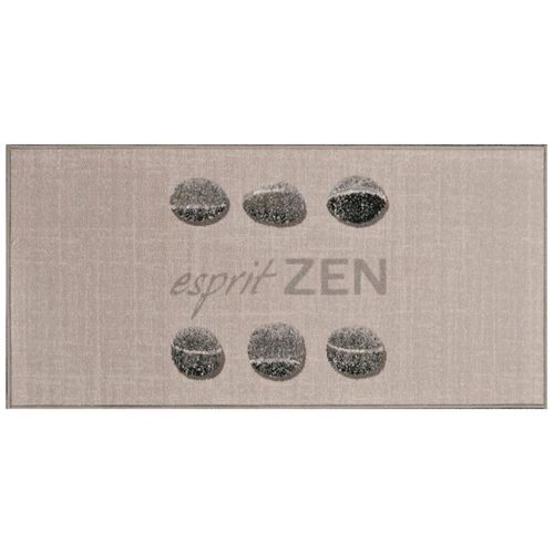 Tapis Galets "Esprit Zen" 57x115cm Beige