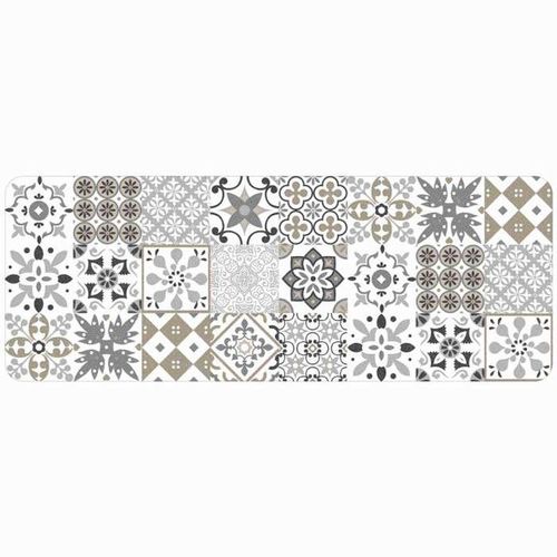 Tapis Déco Rectangle "Salou" 45x120cm Naturel