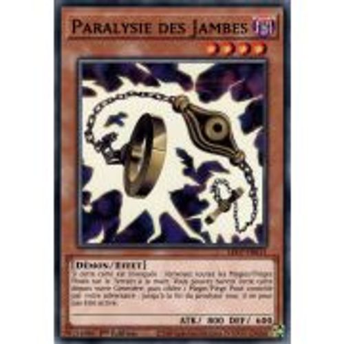 Yugioh! Paralysie Des Jambes (Led7-Fr011)