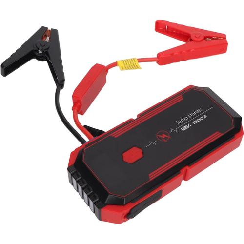 X1 20000mah Lithium Jump Starter Box, 1600a 12v Booster De Batterie De Voiture Avec Écran Lcd 3.0, Usb, Port De Type C, Lumière Led,