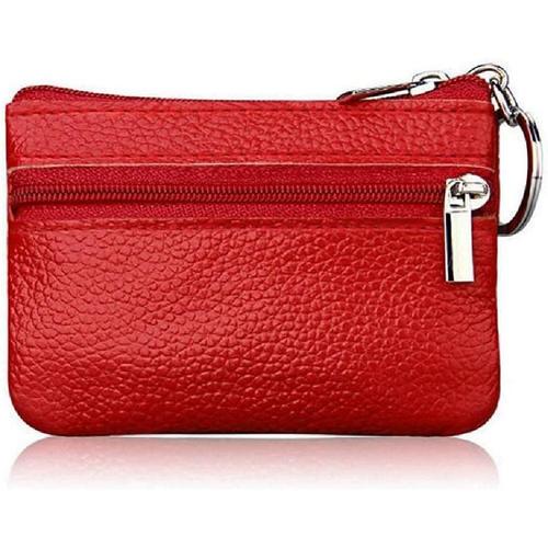 Rouge Rouge Rouge Hero-s Portefeuille en cuir souple pour homme et femme avec porte-cartes, porte-monnaie, mini porte-monnaie