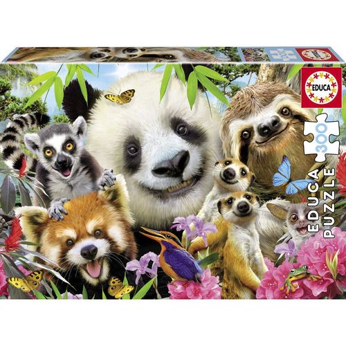 Puzzles Junior  300 Black-Eyed Friends Selfie