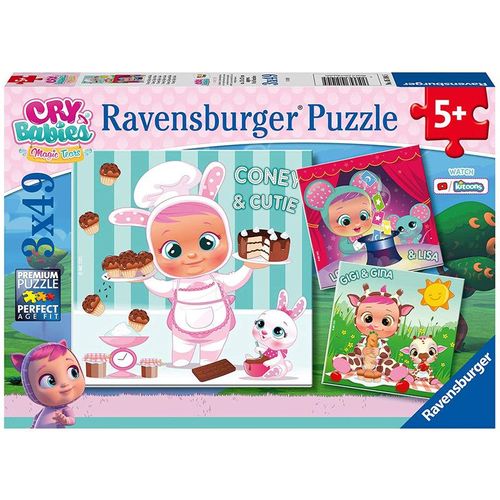 Bébés Pleureurs Puzzle 3 En 1 Ravensburger 5104