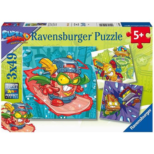 Superzings Puzzle 3 En 1 Ravensburger 5084