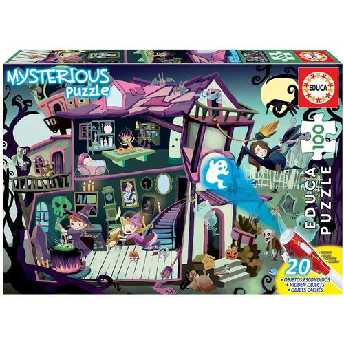 Mysterious Puzzles Junior  100 Maison Hantée - Mysterious Puzzle Junior