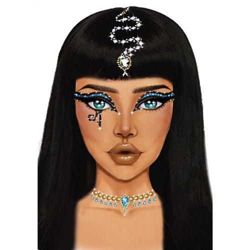 Bijoux Pour Visage Adhésifs Cléopâtre