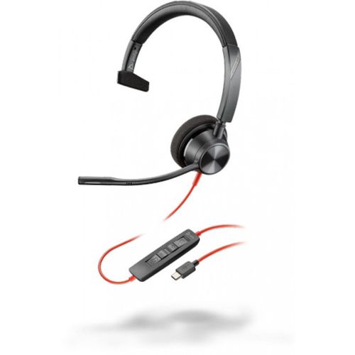Poly Blackwire 3310 - 3300 Series - micro-casque - sur-oreille - filaire - USB-C