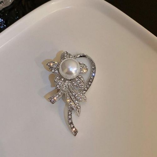 Broche Rétro Rose Violet À Deux Papillons Pour Femmes, Broches Simples En Forme D'animaux, Pour Banquet, Mariage, Bouquet, Bijoux, Cadeaux