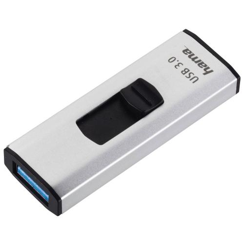 Clé USB "4Bizz", USB 3.0, 256 GB, 70 MB/s, argent/noire
