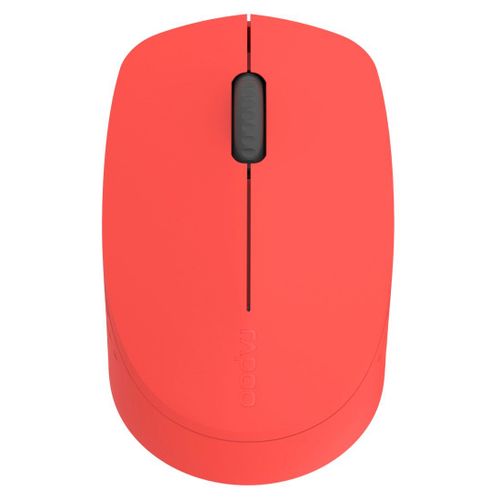 Souris optique sans fil Multi-Mode Silencieuse "M-100" Rouge