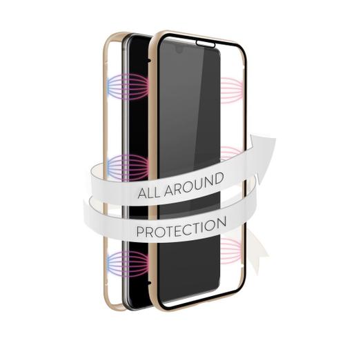 Coque De Protection "360° Glass" Pour Samsung Galaxy A41, Or