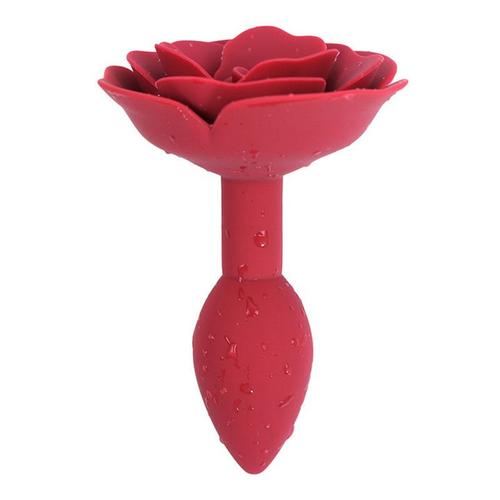 Fleur De Rose En Silicone Pour Homme Et Femme, Plug Anal, Dilatateur Vaginal, Massage De La Prostate, Jouets Sexuels Bdsm