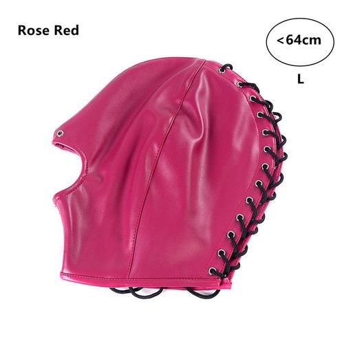 Sm-Masque En Cuir Avec Les Yeux Bandés Pour Femmes Et Hommes, Masque De Fête, Bouche Ouverte, Fétiche, Bsie Gay, M Bondage Gimp, Jouets Sexy