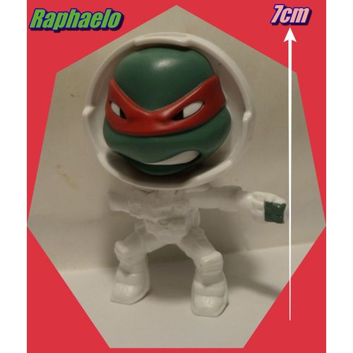 Figurine Les Tortues Ninja - Raphaël Planche De L'espace - Happy Meal - Mcdo 2016