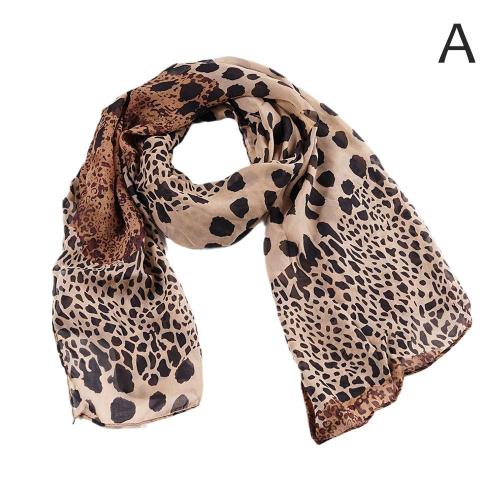 Echarpe Longue En Coton Et Lin Pour Femmes, Taille Unique, Classique, Noir, Imprime Leopard, Chale A Motif De Tigre De Rue Europeenne Et Americaine