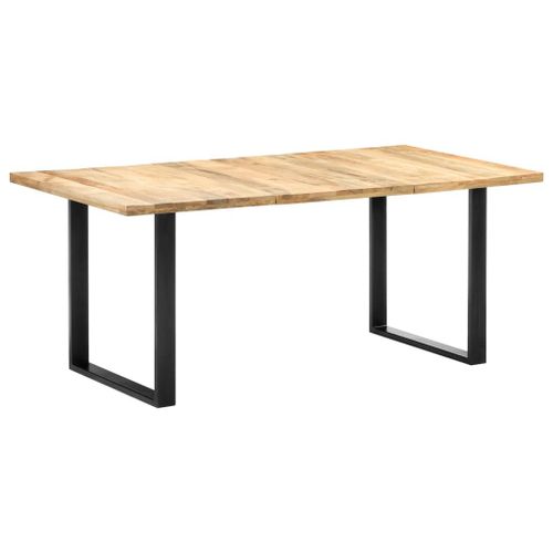 Vidaxl Table De Salle Ã  Manger 180x90x76 Cm Bois De Manguier Massif
