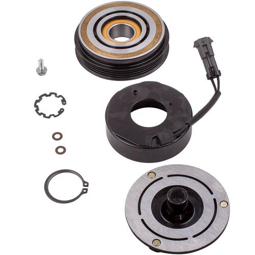 A/C Compressor Clutch Kit Pulley Coil For Chevy Silverado Suburban Gmc Sierra