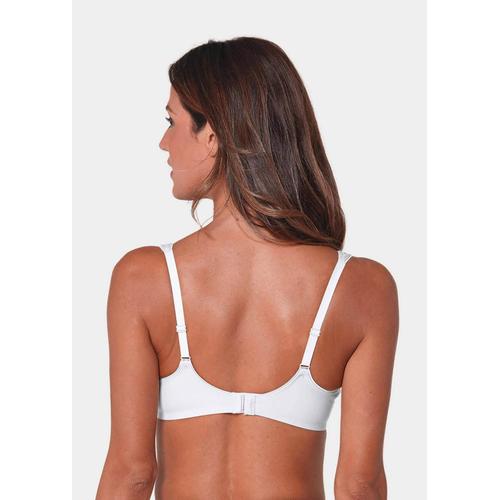 Elégant Soutien-Gorge Avec Dentelle Et Armatures - Weiß - Gr. 105 B