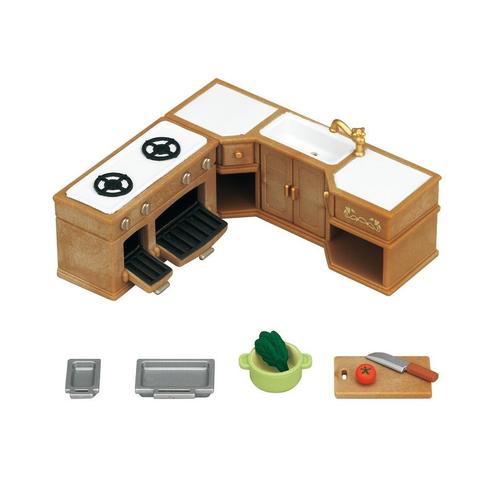 Sylvanian Families Le meuble de cuisine et accessoires