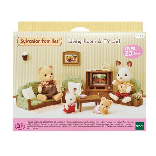 Sylvanian Families - L'amenagement Des Maisons La Salle De Séjour