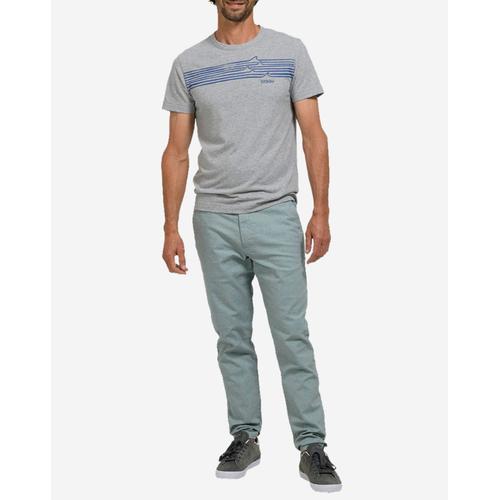 Pantalon Chino Riplo Jacquard Vert Clair