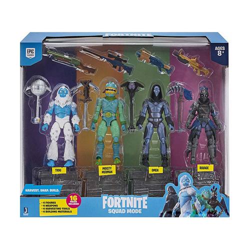 Fortnite Pack 4 Figurines Squad Mode S2 Toy Partner Fnt0109