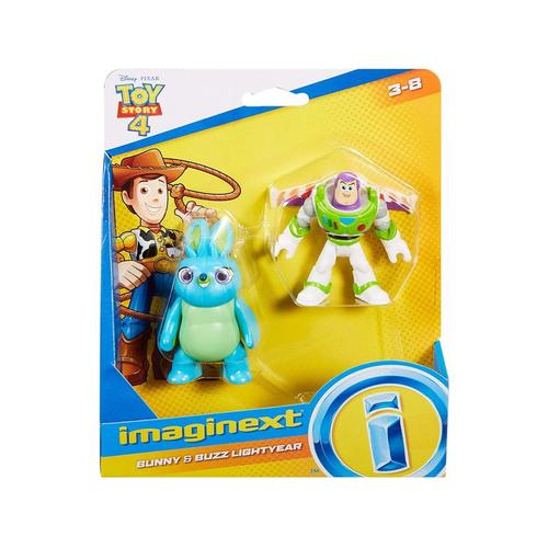 Imaginext Toy Story Figurines Buzz Lightyear Et Bunny Mattel Gbg91