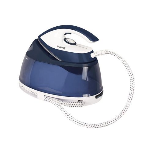 H.Koenig V34 - Centrale vapeur avec fermeture automatique - semelle : céramique - 2400 Watt